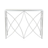 Hall DKD Home Decor White Silver 100 x 33 x 78 cm-2