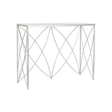 Hall DKD Home Decor White Silver 100 x 33 x 78 cm-0