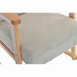 Rocking Chair DKD Home Decor Beige Natural Wood Beech Plastic MDF Wood 81 x 58 x 90 cm-1