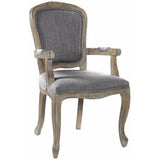 Dining Chair DKD Home Decor Dark grey 57 x 57 x 94 cm-1