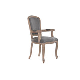 Dining Chair DKD Home Decor Dark grey 57 x 57 x 94 cm-0
