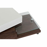 Centre Table DKD Home Decor 80 x 60 x 38 cm Crystal Aluminium MDF Wood-7