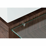 Centre Table DKD Home Decor 80 x 60 x 38 cm Crystal Aluminium MDF Wood-6