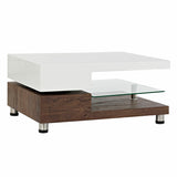 Centre Table DKD Home Decor 80 x 60 x 38 cm Crystal Aluminium MDF Wood-2