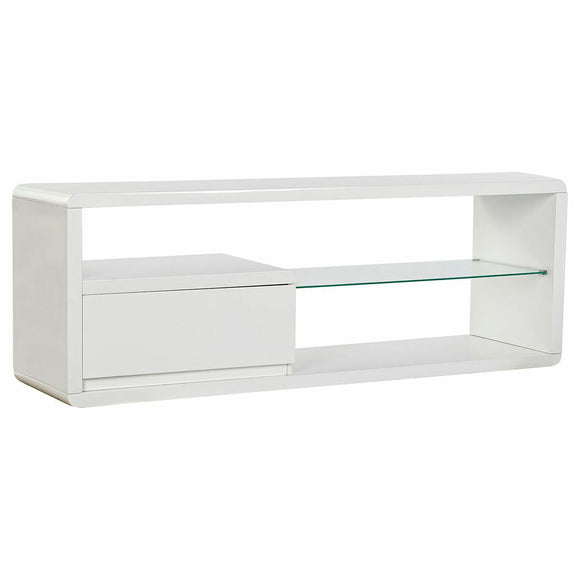 TV furniture DKD Home Decor White 140 x 40 x 50 cm-0