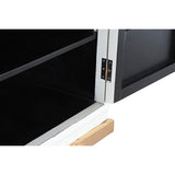 Sideboard DKD Home Decor White Metal Poplar (178 x 50 x 90 cm)-5