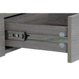 TV furniture DKD Home Decor Grey Aluminium Crystal Oak Tempered Glass 200 x 45 x 42 cm-4