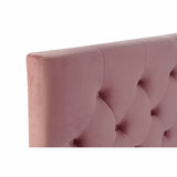Bed DKD Home Decor Wood Metal Pink 180 x 200 cm 187 x 210 x 137 cm-1