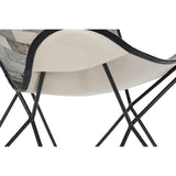 Dining Chair DKD Home Decor White Black Beige Grey 74 x 70 x 90 cm-4