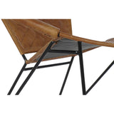 Dining Chair DKD Home Decor Black Light brown 81 x 67 x 71 cm-2