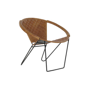 Dining Chair DKD Home Decor Black Light brown 81 x 67 x 71 cm-0