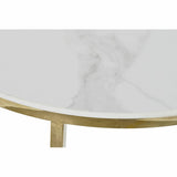 Set of 2 small tables DKD Home Decor White Golden 70 x 70 x 44 cm-2