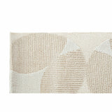 Carpet DKD Home Decor Beige Polyester Circles (160 x 230 x 0.9 cm)-1