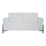 Sofa DKD Home Decor Black Metal Polyester Celeste (154 x 76 x 76 cm)-1