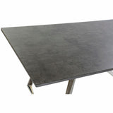 Dining Table DKD Home Decor Crystal Steel Dark grey (180 x 90 x 76 cm)-7