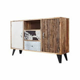 Sideboard DKD Home Decor Metal Mango wood (140 x 40 x 111 cm)-0