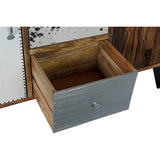 Sideboard DKD Home Decor Metal Mango wood (140 x 40 x 111 cm)-8