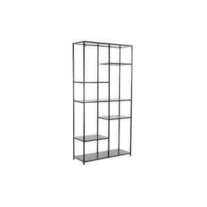 Shelves DKD Home Decor Black Metal (90 x 33 x 180 cm)-0