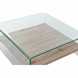 Centre Table DKD Home Decor Tempered Glass MDF Wood 80 x 80 x 35 cm-4