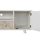 TV furniture DKD Home Decor White Beige 136 x 40,5 x 52 cm-4