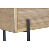 Bench DKD Home Decor Natural Wood Metal 120 x 40 x 43 cm-3