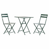 Table set with 2 chairs DKD Home Decor Metal 87 cm 60 x 60 x 75 cm-0