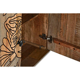 Sideboard DKD Home Decor Natural Grey Metal Mango wood (177 x 45 x 74 cm)-4