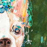 Canvas DKD Home Decor Pinewood Canvas 90 x 3,7 x 90 cm-1