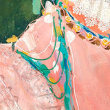 Canvas DKD Home Decor Pinewood Canvas 90 x 3,7 x 90 cm-2