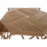 Table set with chairs DKD Home Decor 90 cm 120 x 120 x 75 cm-4