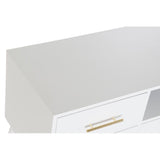 TV furniture DKD Home Decor White Metal MDF (140 x 52 x 40 cm)-1