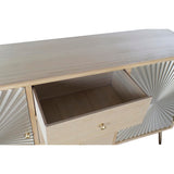 Sideboard DKD Home Decor   150 x 38 x 85 cm Fir Natural Golden Metal MDF Wood-7