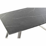 Dining Table DKD Home Decor Black Steel MDF Wood 160 x 90 x 76 cm-5