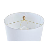 Desk lamp DKD Home Decor White Golden Metal Marble 50 W 220 V 41 x 41 x 76 cm-1