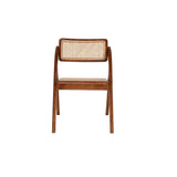 Dining Chair DKD Home Decor Dark brown Rattan Vintage Elm (45 x 45 x 79 cm)-4