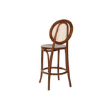 Stool DKD Home Decor Brown Dark brown 43 x 43 x 108 cm-4