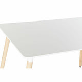 Dining Table DKD Home Decor White Birch MDF Wood 120 x 80 x 74 cm-1
