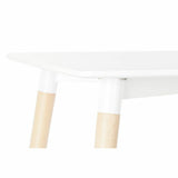 Dining Table DKD Home Decor White Birch MDF Wood 120 x 80 x 74 cm-5