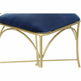 Dining Chair DKD Home Decor Blue Golden 45 x 42 x 88,5 cm-5