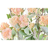Decorative Plant DKD Home Decor Vase 20 x 20 x 78 cm Porcelain Pink PVC (2 Units)-2