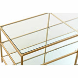 Centre Table DKD Home Decor Golden 120 x 50 x 45 cm Mirror Metal-1