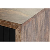 TV furniture DKD Home Decor Metal Mango wood (125 x 40 x 55 cm)-2