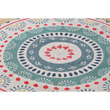 Carpet DKD Home Decor Brown Multicolour (200 x 200 x 0,75 cm)-3