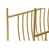 Magazine rack DKD Home Decor Mirror Golden Metal (76 x 35 x 83 cm)-3