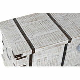 Chest DKD Home Decor Metal White Mango wood (116 x 40 x 45 cm)-1
