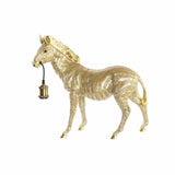 Desk lamp DKD Home Decor Zebra Golden 220 V 50 W Modern (55 x 22 x 51 cm)-0