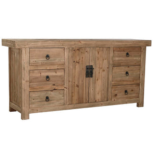 Sideboard DKD Home Decor Natural Wood (180 x 45 x 85 cm)-0