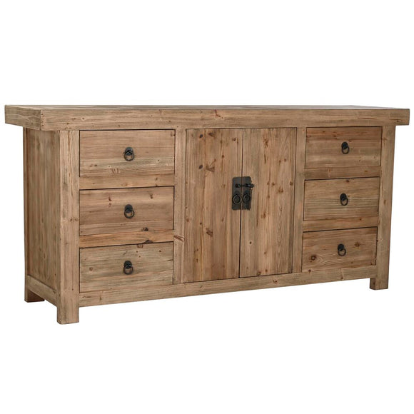 Sideboard DKD Home Decor Natural Wood (180 x 45 x 85 cm)-0