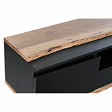 TV furniture DKD Home Decor Black 145 x 45 x 50 cm Brown Mango wood-8