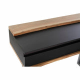Console DKD Home Decor 115 x 40 x 80 cm Black Wood Brown Dark grey Mango wood-5